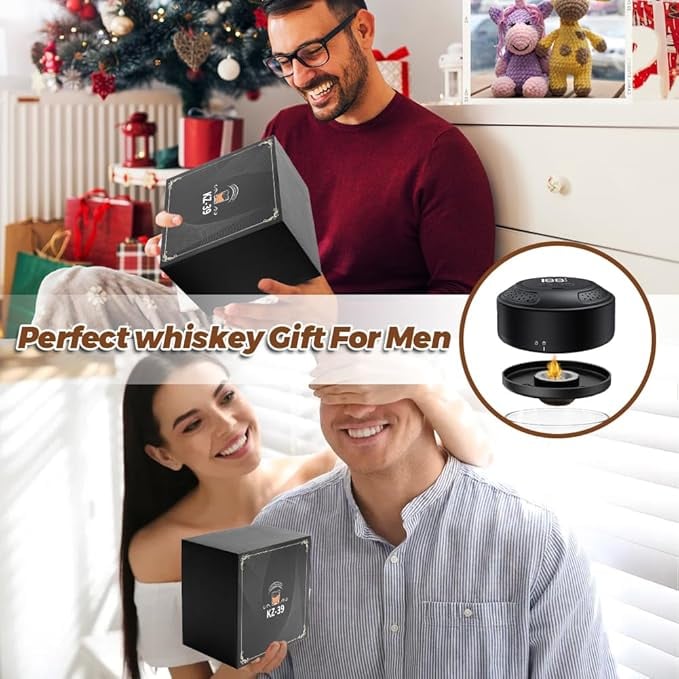 🔥Hot Sale 49% off🌟2026 New Electric Whiskey Smoker Kit with 6 Wood Chips