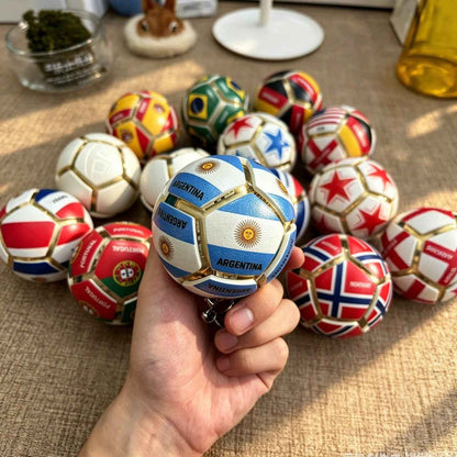 🔥LAST DAY 50% OFF💖⚽ Mini Flag Football Fidget Keychain|Pocket Stress Relief Pendant